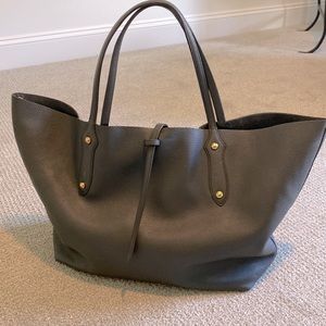 Annabel Ingail large Isabella tote. Dark grey, Excellent condition